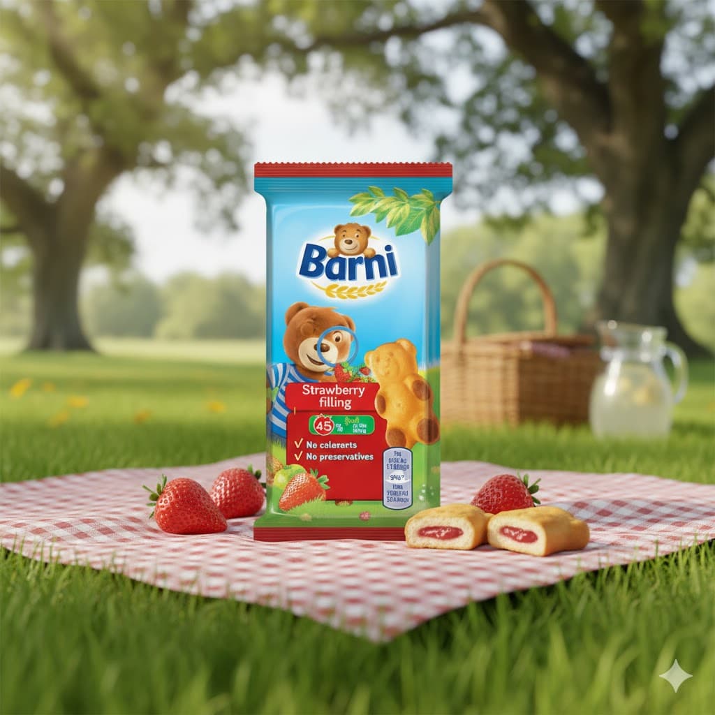 BARNI CĂPȘUNI 30G