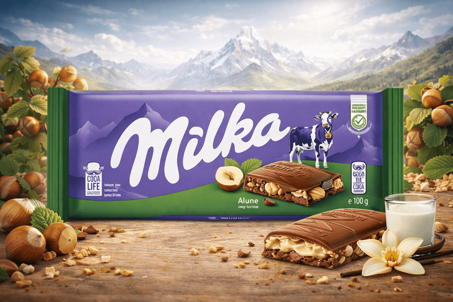 MILKA ALUNE 90 G
