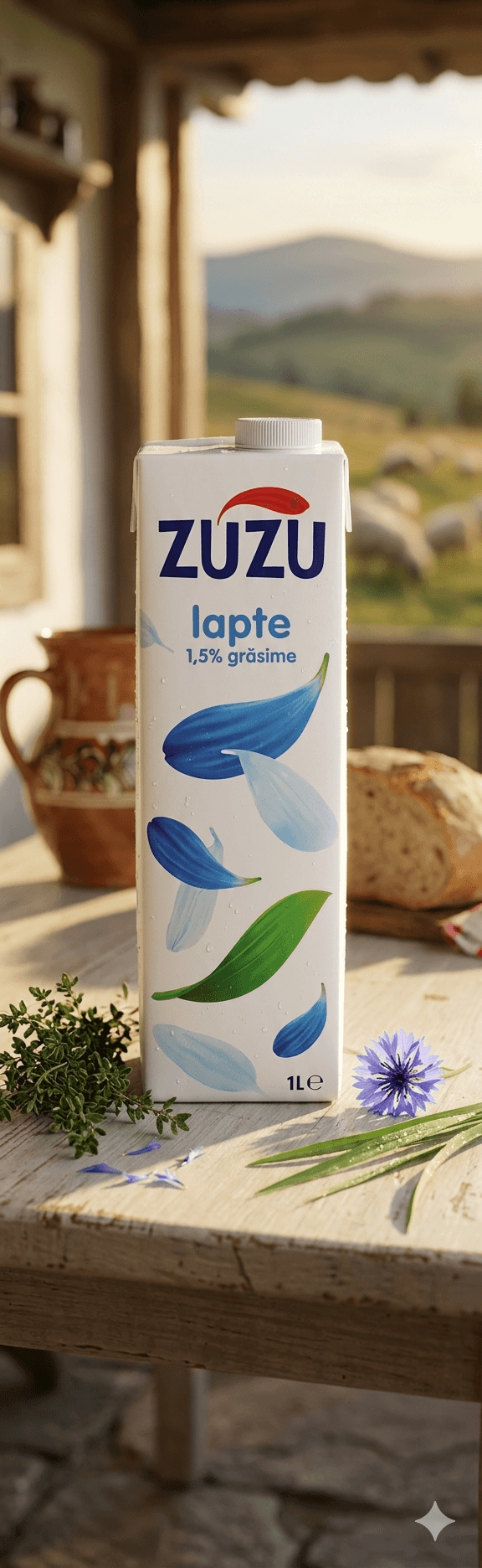 ZUZU LAPTE 1,5% 1L