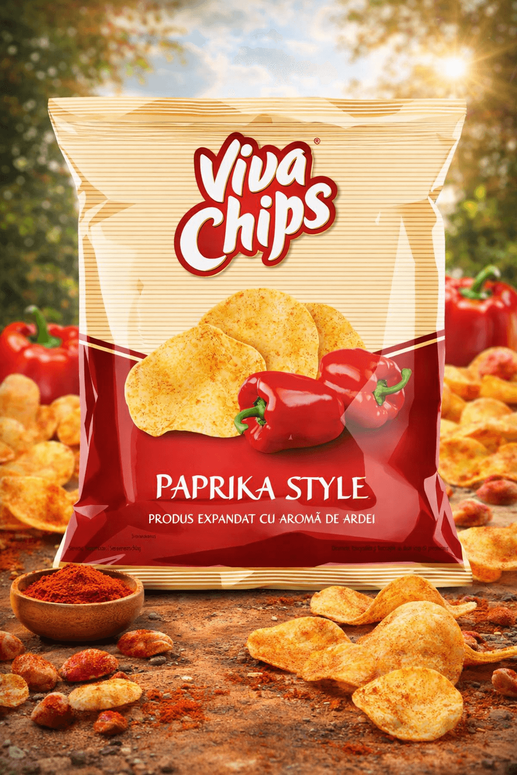 VIVA CHIPS ARDEI 50G