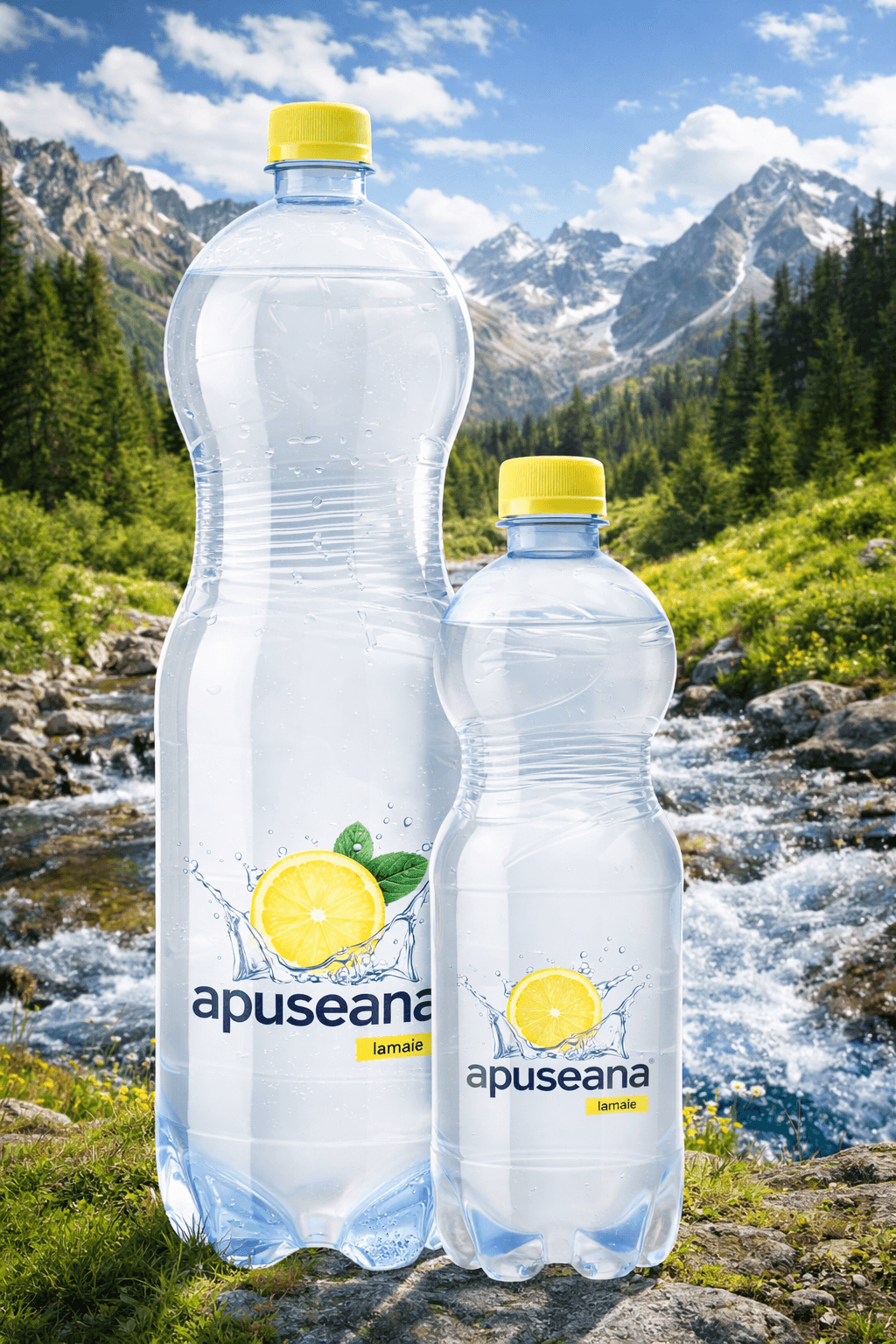 APUSEANA 0.75 L - RETURO PLATA CU SUC DE LAMAIE