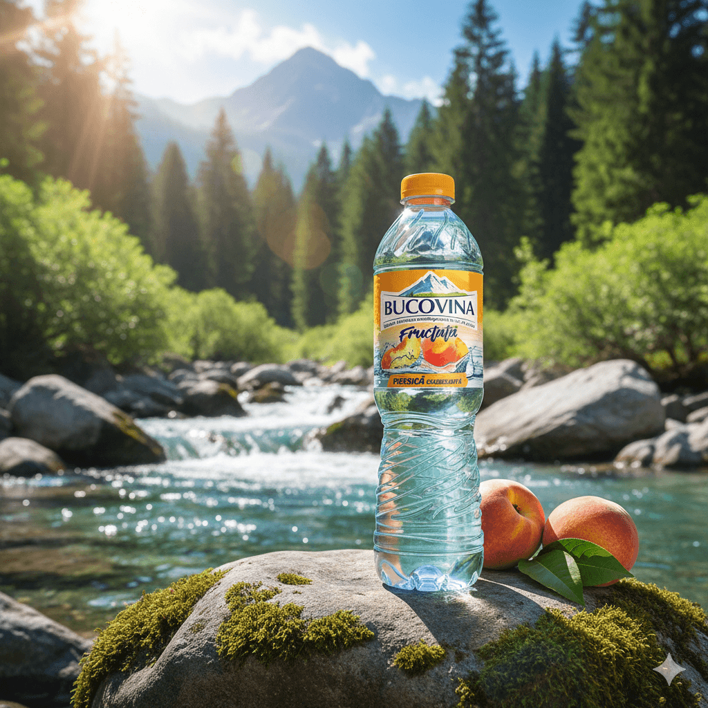 BUCOVINA 0.5 L PIERSICA - RETURO