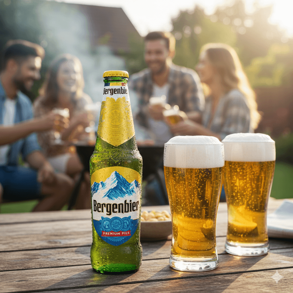 BERE BERGENBIER 0.33 L STICLĂ