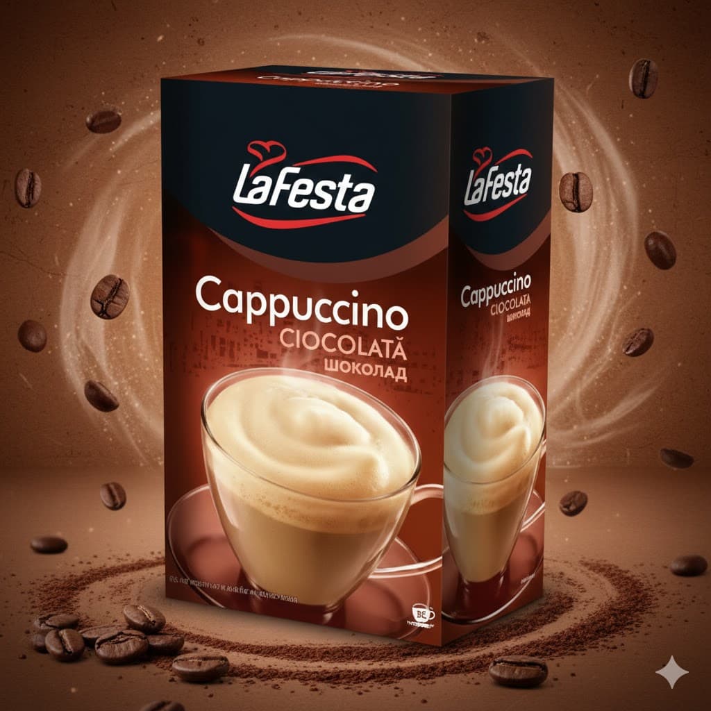 LA FESTA CAPPUCCINO CHOCO 125 G