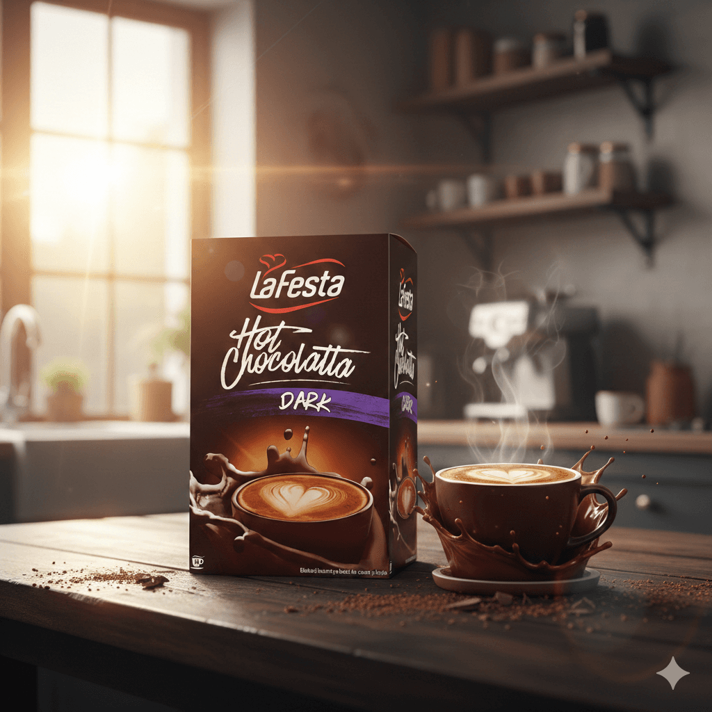 LA FESTA CIOCOLATA CALDA DARK 250 G CUTIE
