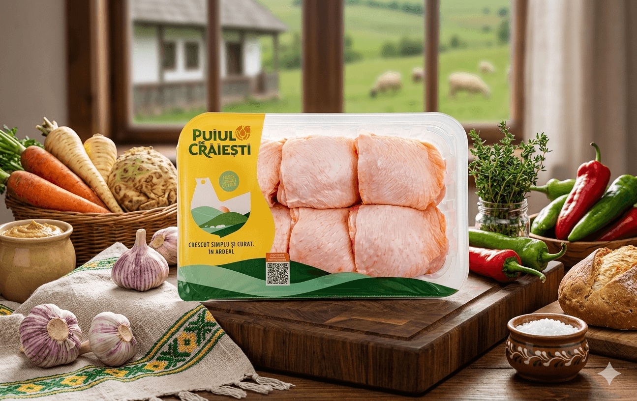 PUIUL DE CRAIESTI PULPE DE PUI SUPERIOARE OS SI PIELE CONG.KG