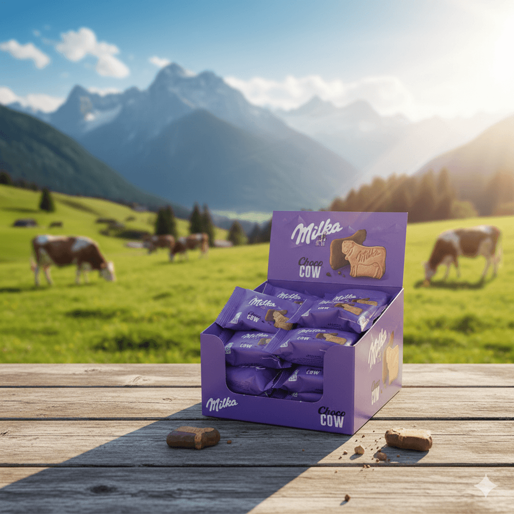 BISCUIȚI MILKA CHOCO COW 40G