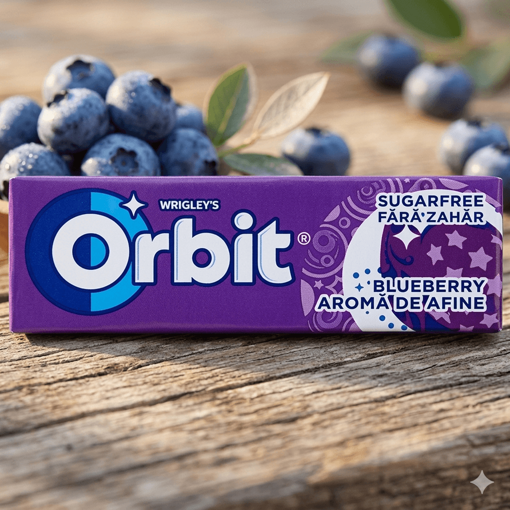 GUMA ORBIT CU AROMA AFINE 14 G