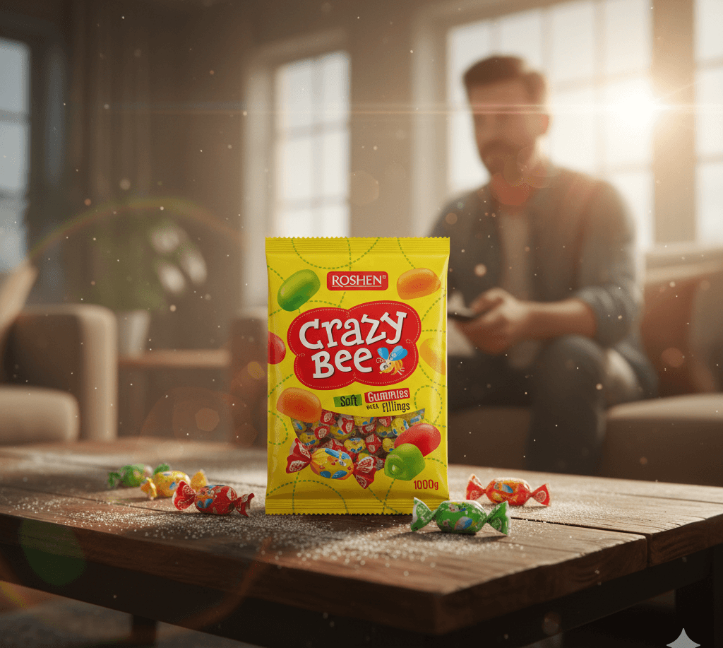 JELEURI ROSHEN CRAZY BEE FRUITY 1KG