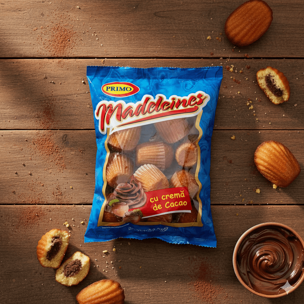 MADELEINES CREMA CACAO 250 G