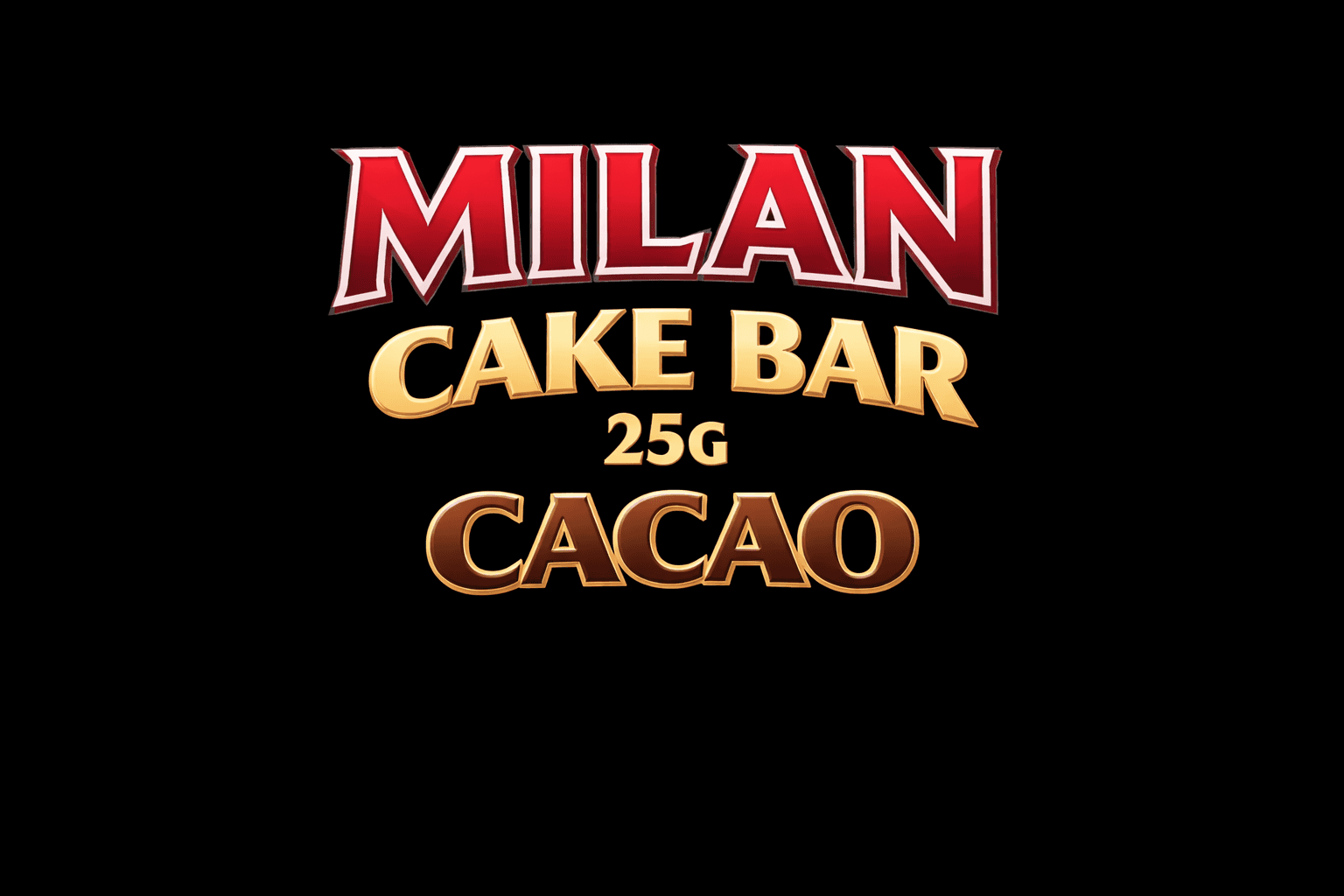MILAN CAKE BAR 25G CACAO