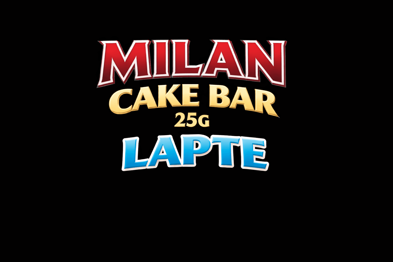 MILAN CAKE BAR 25G LAPTE