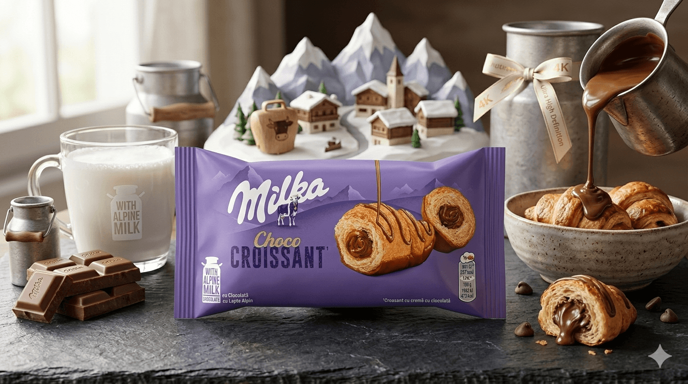 MILKA CROISSANT 50 G CHOCO