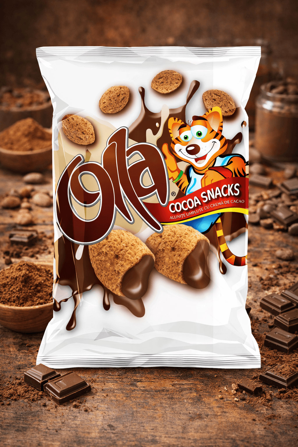 OLLA SNK.ALUNITE CACAO 200G