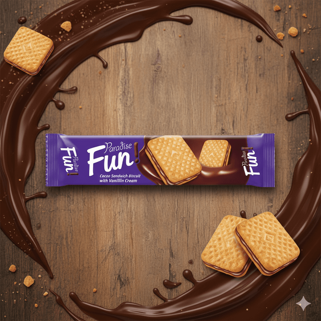 PARADISE FUN BISCUITI CIOCOLATA 60 G