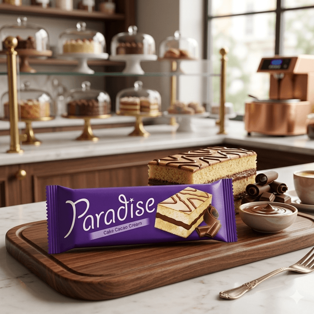 PARADISE PRAJITURA SANDWICH 22 G CACAO
