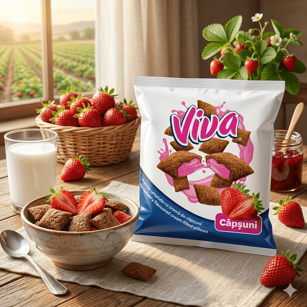 VIVA PERNIȚE CĂPȘUNI 100G