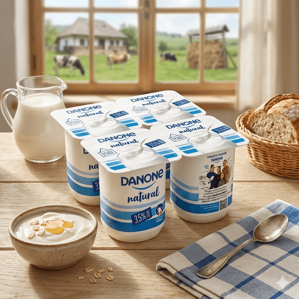 DANONE IAURT NATURAL 3,5% 130G