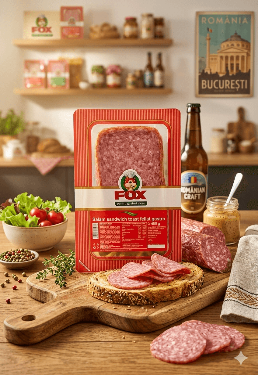 FOX SALAM SANDWICH TOAST FELIAT GASTRO 400G