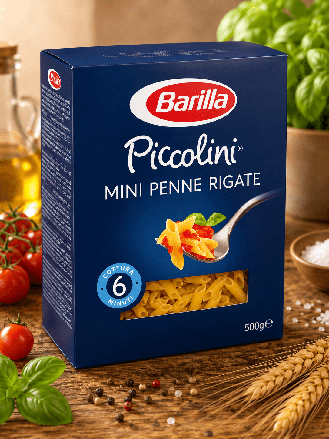 BARILLA MINI PENNE RIGATE 500G