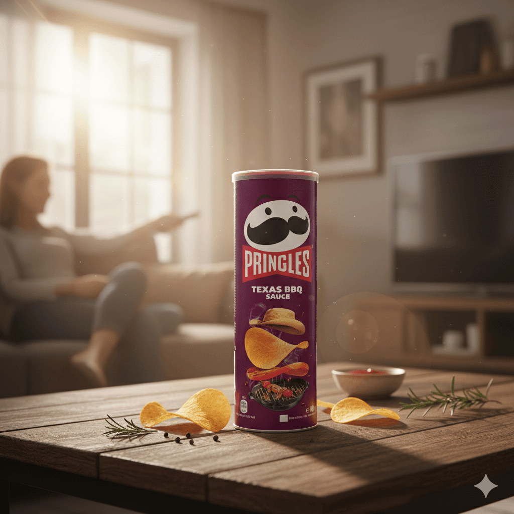 CHIPS PRINGLES 165 G BARBEQUE