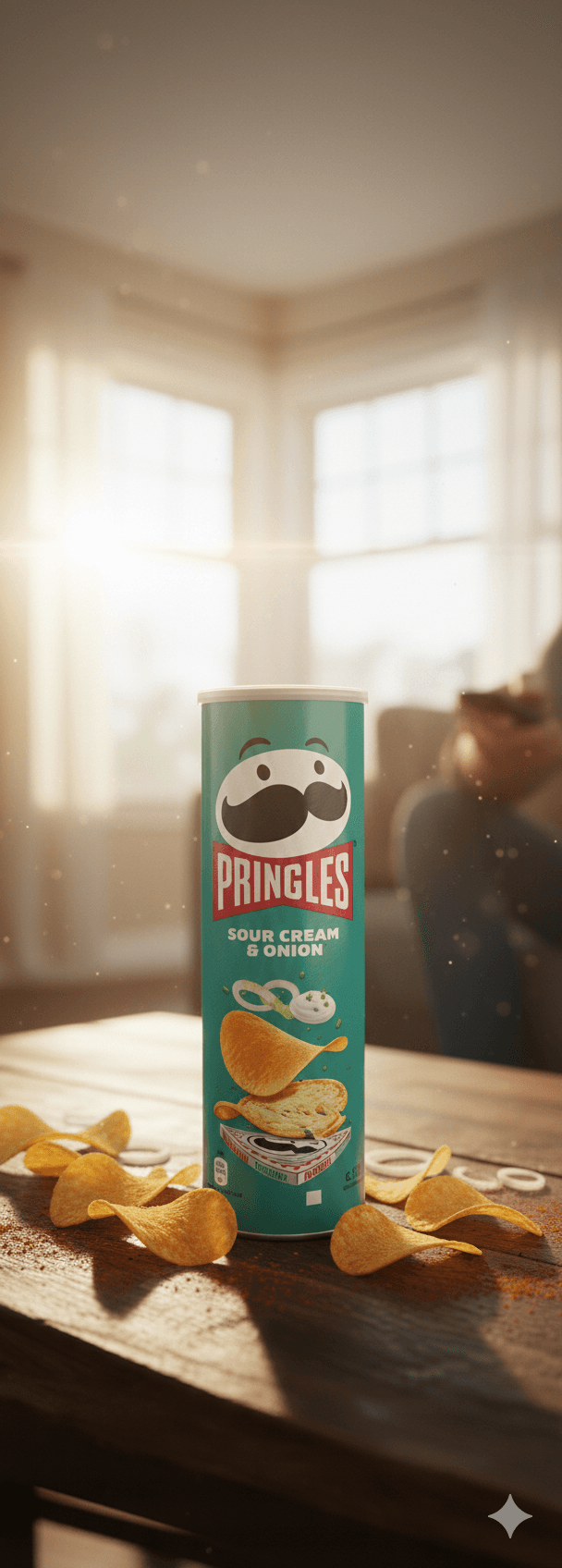 CHIPS PRINGLES 165 G SOUR CREAM & ONION