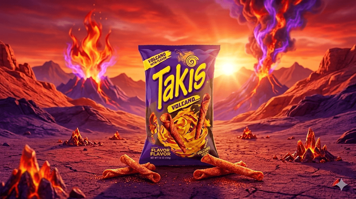 TAKIS SNACK VOLCANO 55 G
