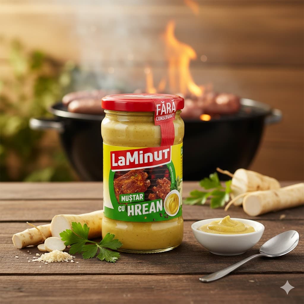 MUSTAR LA MINUT CU HREAN 290 G