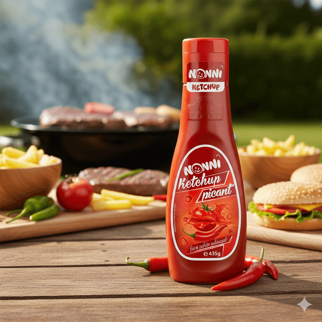 NONNI KETCHUP 435 G PICANT