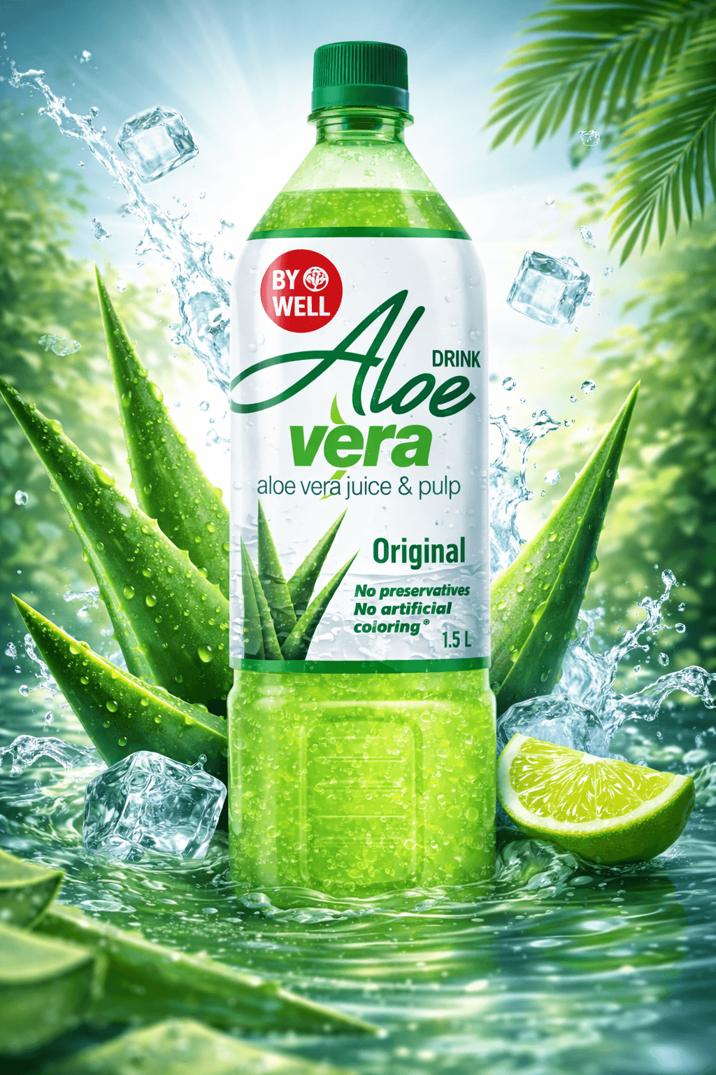 BY WELL ALOE VERA 1.5 L – ORIGINAL