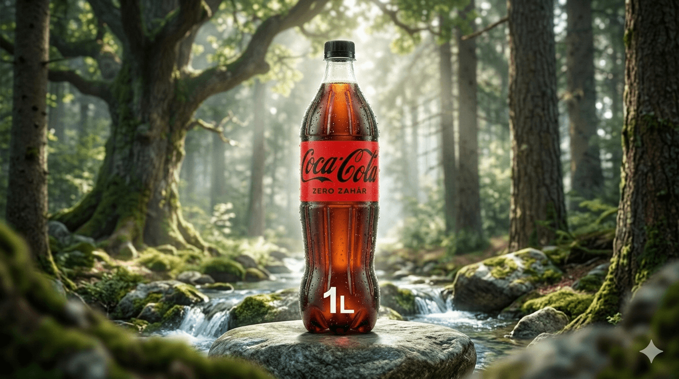 COCA COLA ZERO 1 L - RETURO