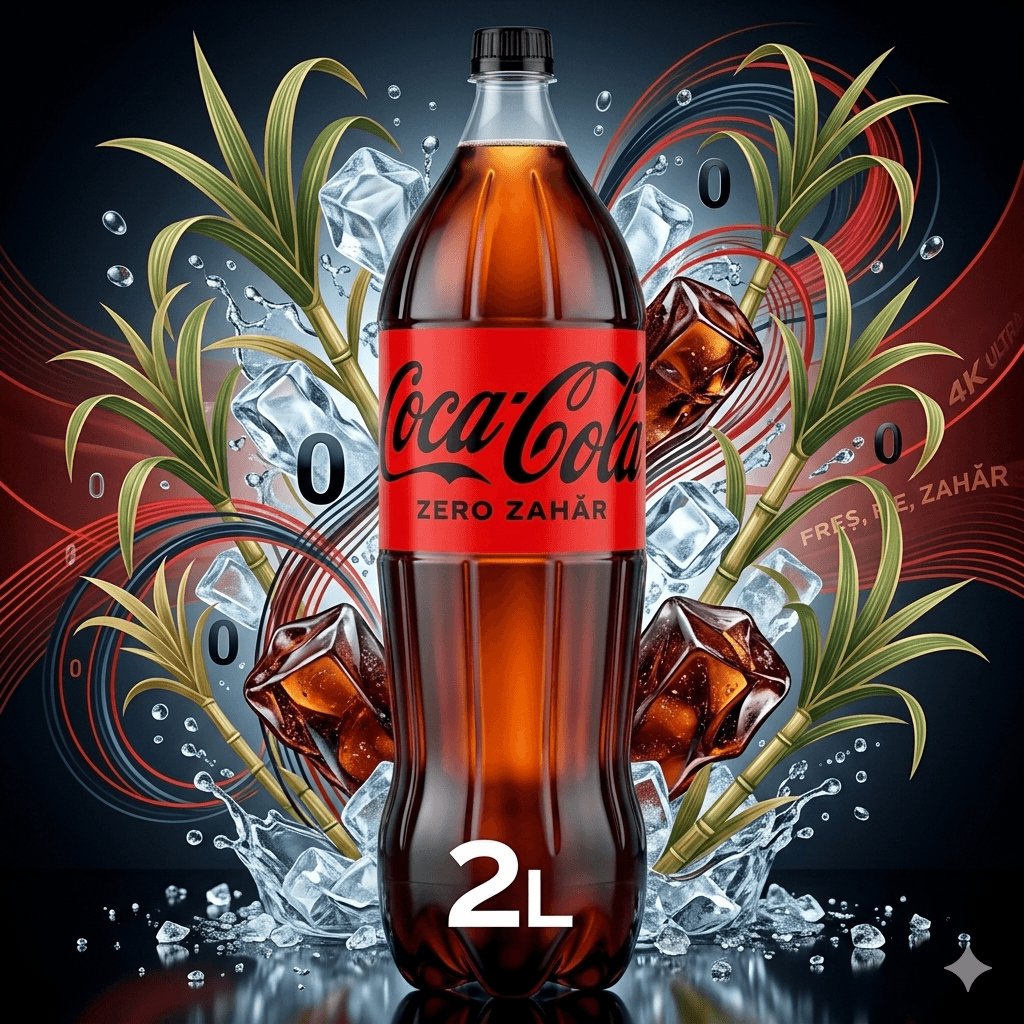 COCA COLA ZERO 2 L - RETURO