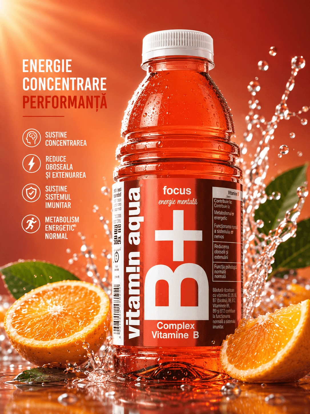 VITAMIN AQUA B MAR SI ZMEURA 0.6
