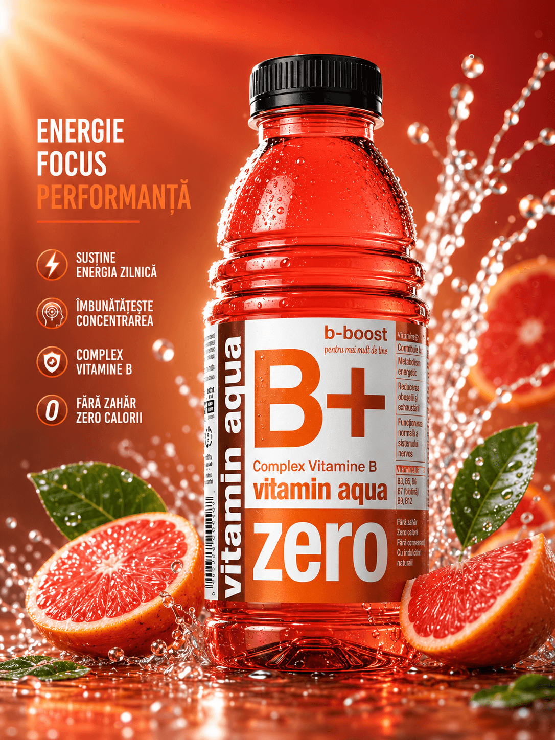 VITAMIN AQUA B PEPENE SI LIME 0.6