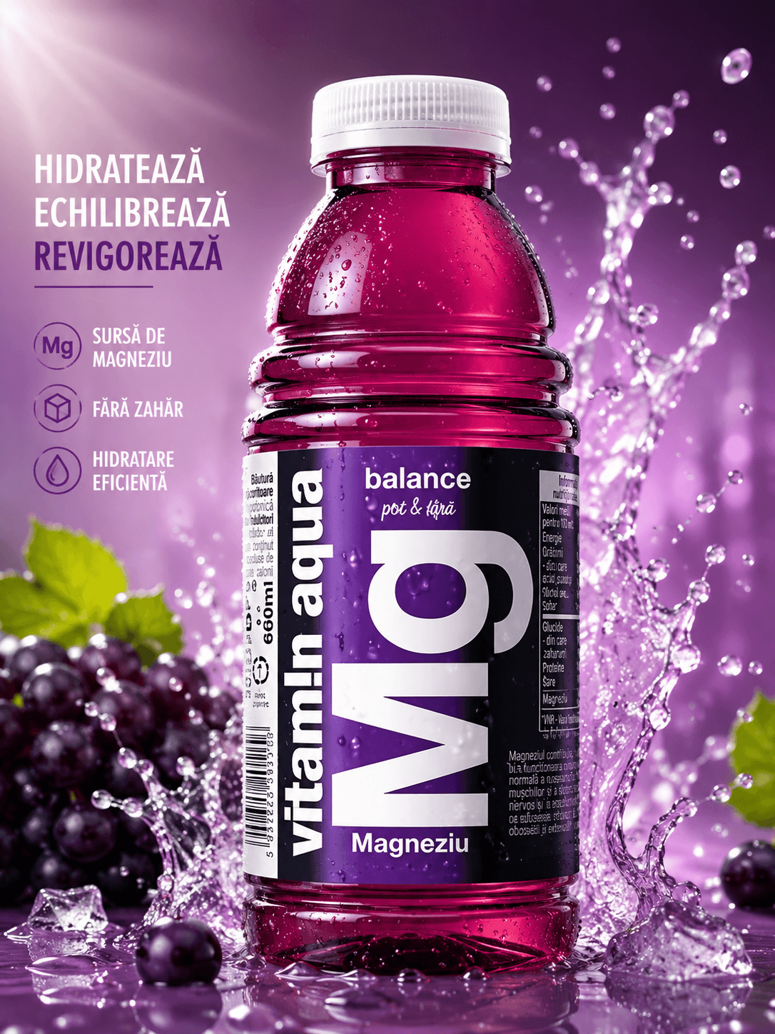 vitamin aqua magneziu PERE SI AFINE 0,6